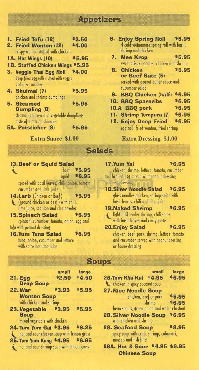 Eat N Joy - Los Angeles, CA menu_pic