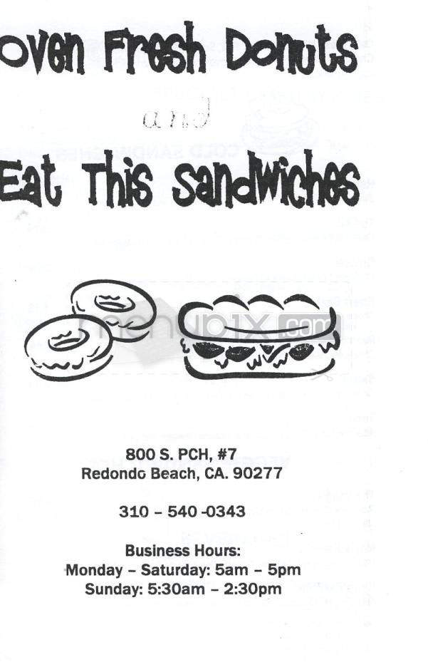 /202534/Eat-This-Donuts-and-Sandwiches-Redondo-Beach-CA - Redondo Beach, CA
