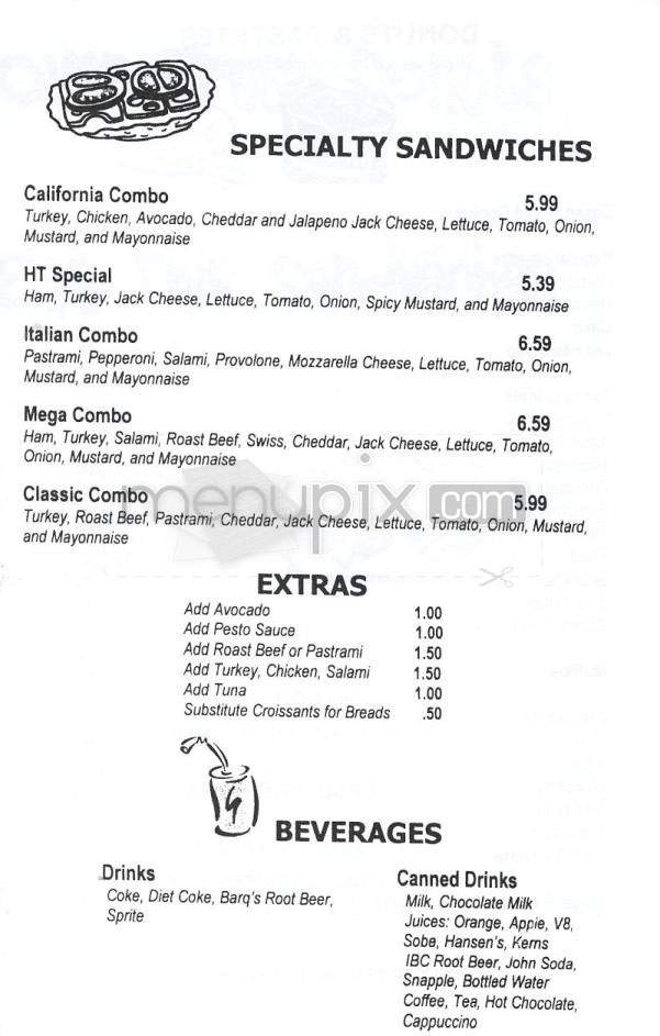 Eat This Donuts & Sandwiches - Redondo Beach, CA menu_pic