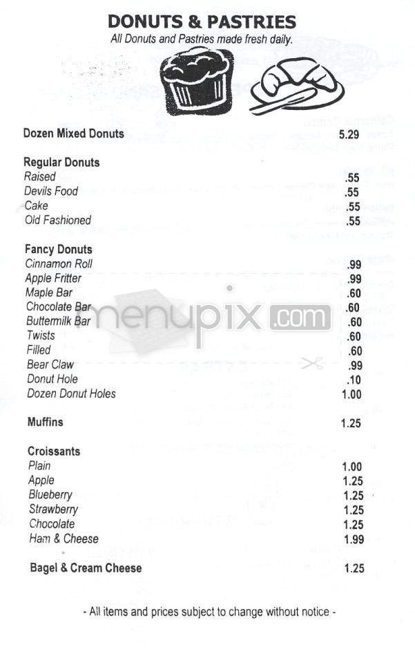 Eat This Donuts & Sandwiches - Redondo Beach, CA menu_pic
