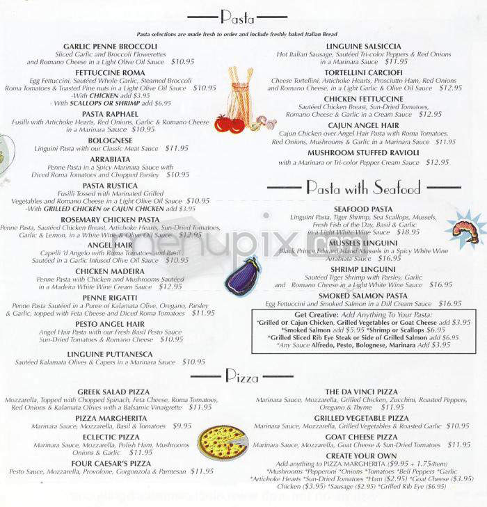 Eclectic Cafe - North Hollywood, CA menu_pic