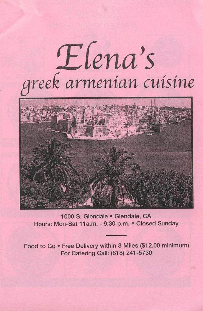 /201669/Elena-Greek-Armenian-Cuisine-Glendale-CA - Glendale, CA
