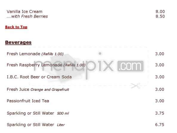 Engine Co No 28 - Los Angeles, CA menu_pic