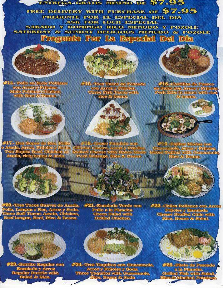 Ensenada - Los Angeles, CA menu_pic