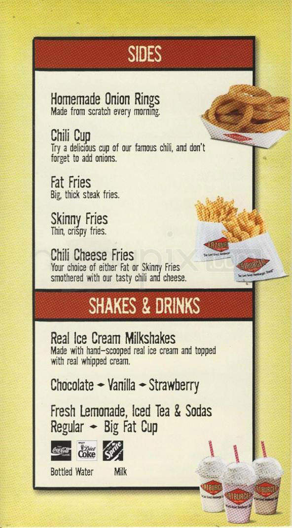 Fatburger - Los Angeles, CA menu_pic