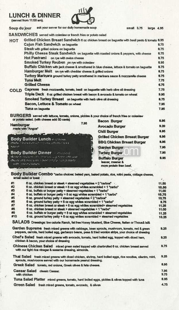 Firehouse - Venice, CA menu_pic