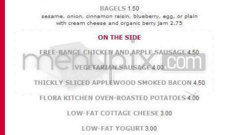 Flora Kitchen at Rita Flora - Los Angeles, CA menu_pic