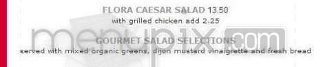 Flora Kitchen at Rita Flora - Los Angeles, CA menu_pic