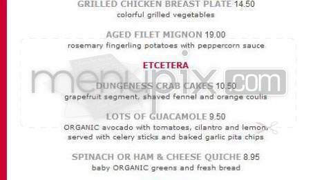 Flora Kitchen at Rita Flora - Los Angeles, CA menu_pic
