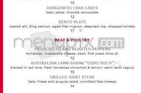 Flora Kitchen at Rita Flora - Los Angeles, CA menu_pic