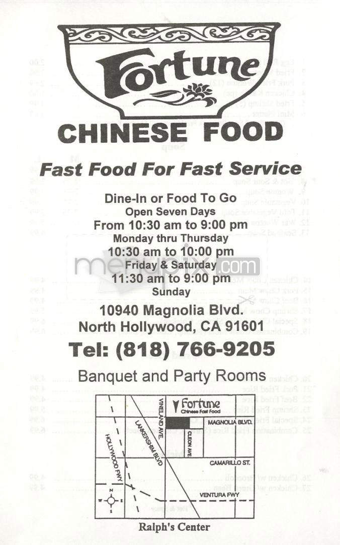 /202525/Fortune-Chinese-Fast-Food-North-Hollywood-CA - North Hollywood, CA