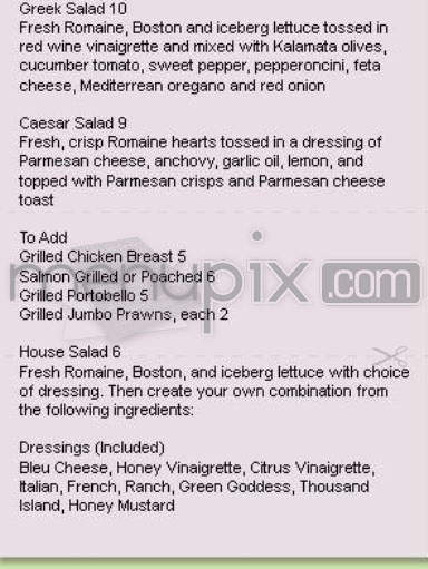 The Friars of Beverly Hills - Beverly Hills, CA menu_pic