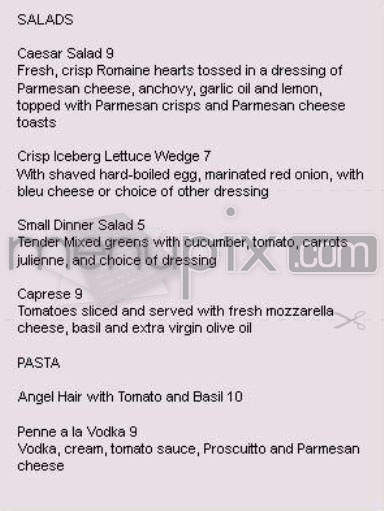 The Friars of Beverly Hills - Beverly Hills, CA menu_pic