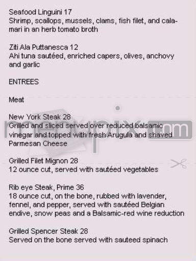 The Friars of Beverly Hills - Beverly Hills, CA menu_pic