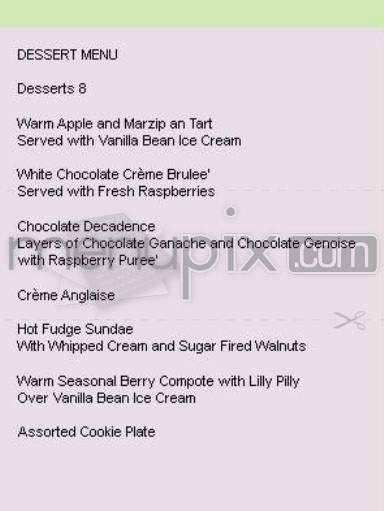 The Friars of Beverly Hills - Beverly Hills, CA menu_pic