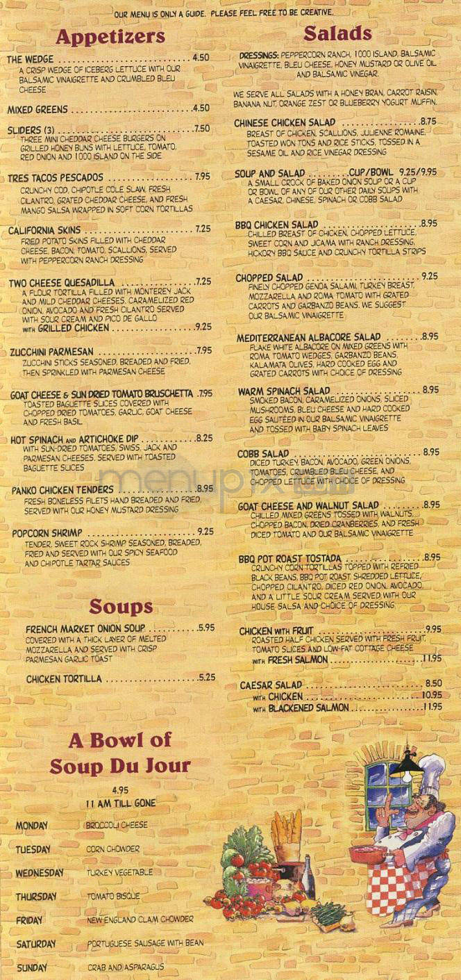 French Quarter - West Hollywood, CA menu_pic