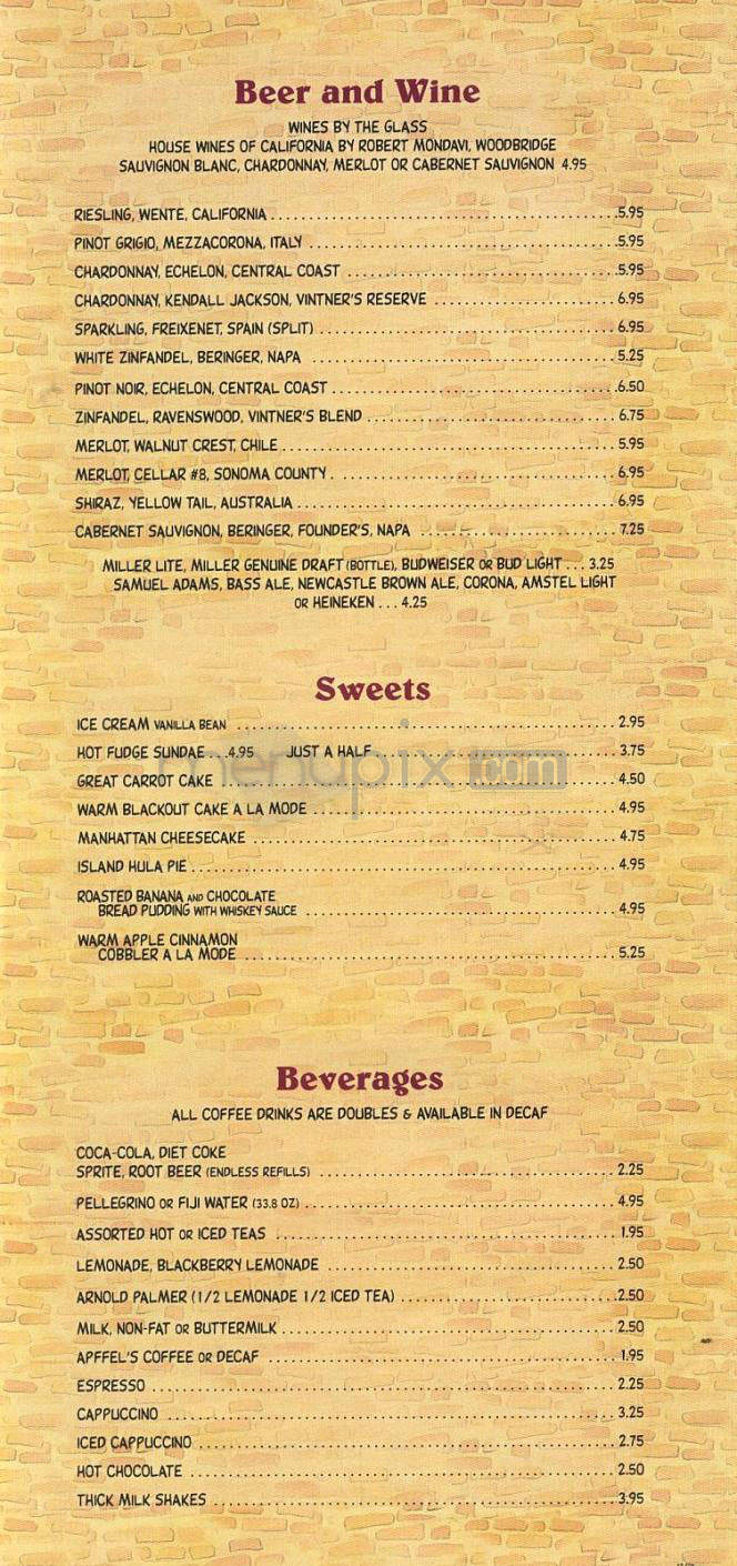 French Quarter - West Hollywood, CA menu_pic