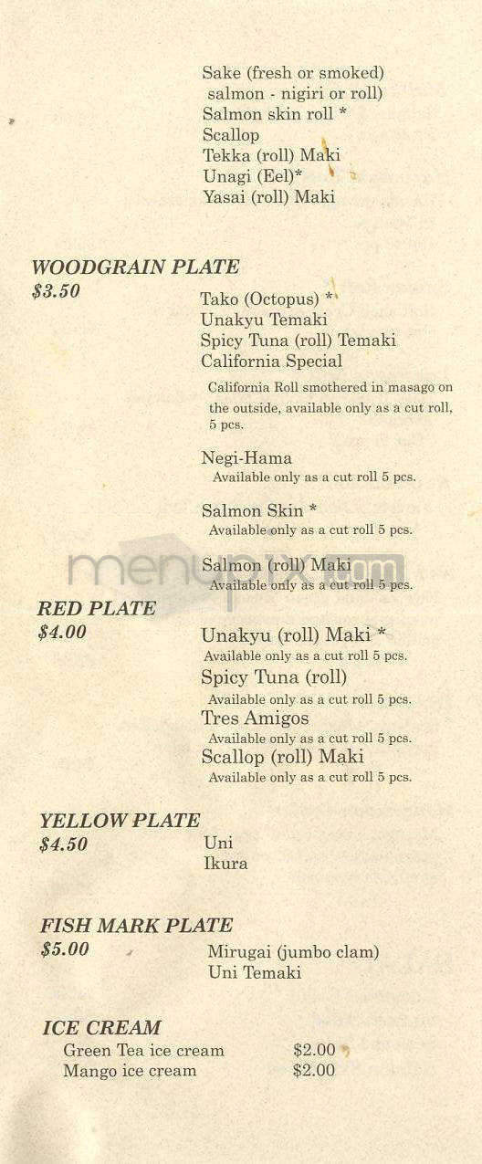 Frying Fish - Los Angeles, CA menu_pic