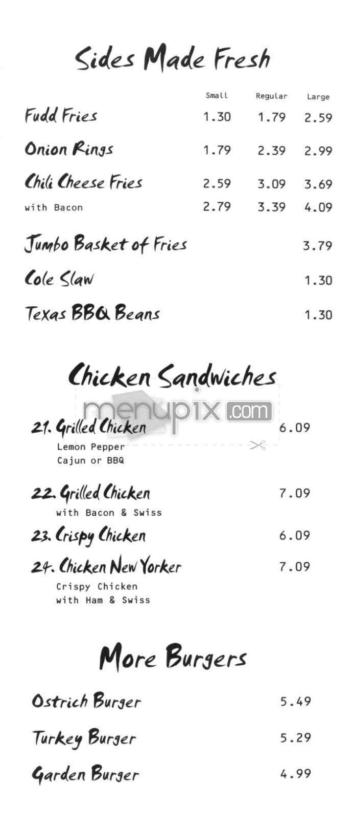 /4311453/Fuddruckers-The-Menu-Woodlands-TX - The Woodlands, TX