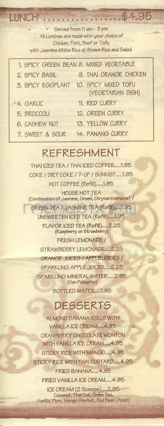 Galanga - West Hollywood, CA menu_pic