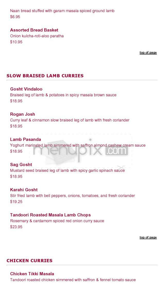 Gaylord - Beverly Hills, CA menu_pic