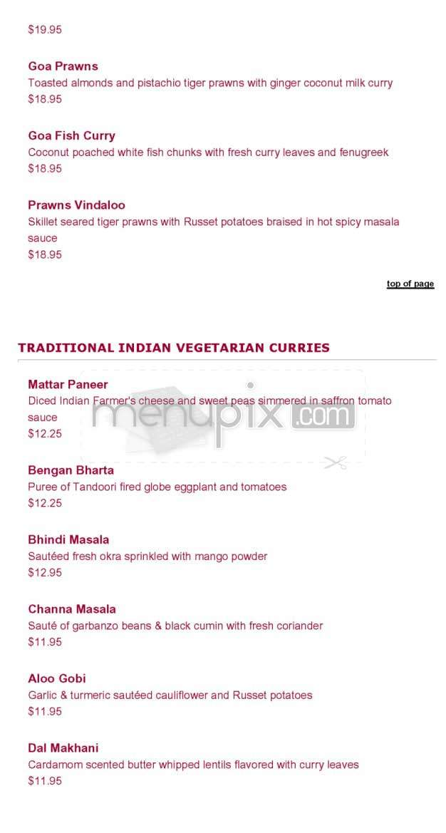 Gaylord - Beverly Hills, CA menu_pic