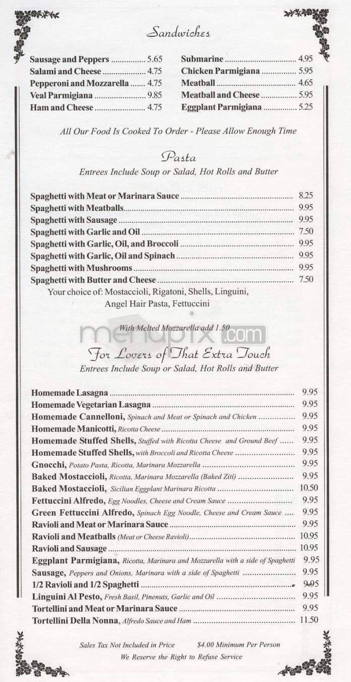 Georgio's California Pizza & Pasta - Studio City, CA menu_pic