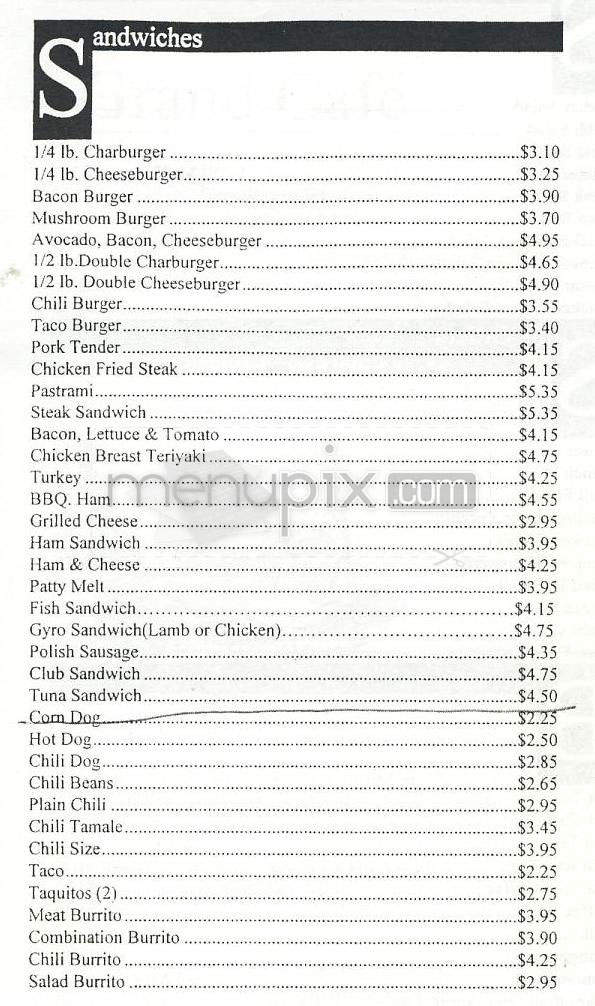 Grand Cafe - El Segundo, CA menu_pic