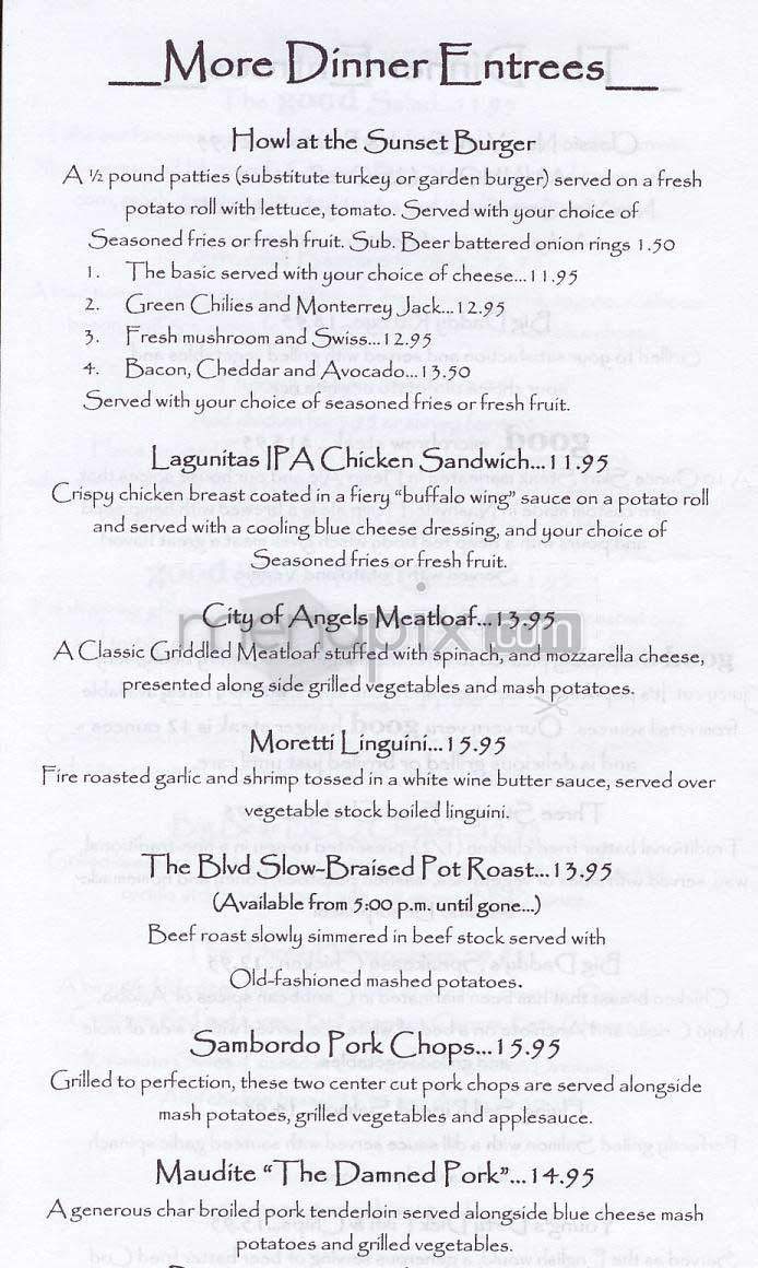 Good - Los Angeles, CA menu_pic