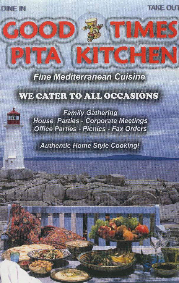 Good Times Pita Kitchen - Pasadena, CA menu_pic