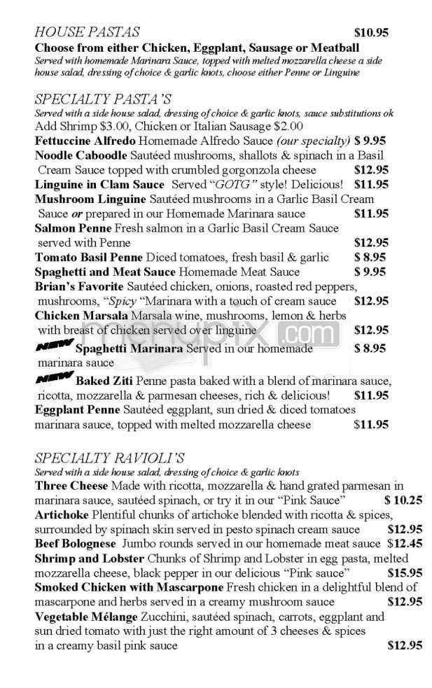 Gourmet On The Go - Sherman Oaks, CA menu_pic