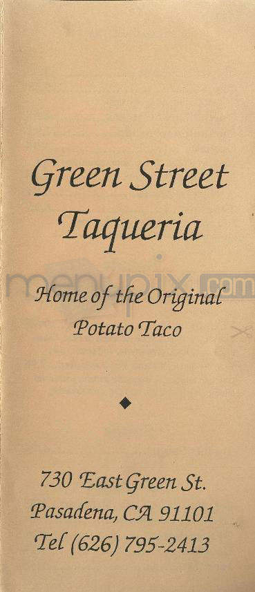 /203867/Green-Street-Taqueria-Pasadena-CA - Pasadena, CA