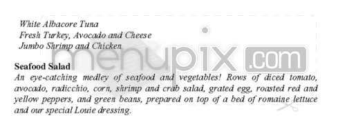 Grand Lux Cafe - Los Angeles, CA menu_pic