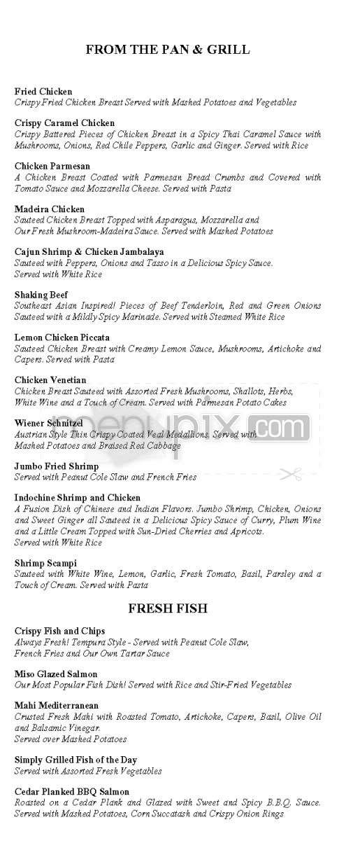Grand Lux Cafe - Los Angeles, CA menu_pic