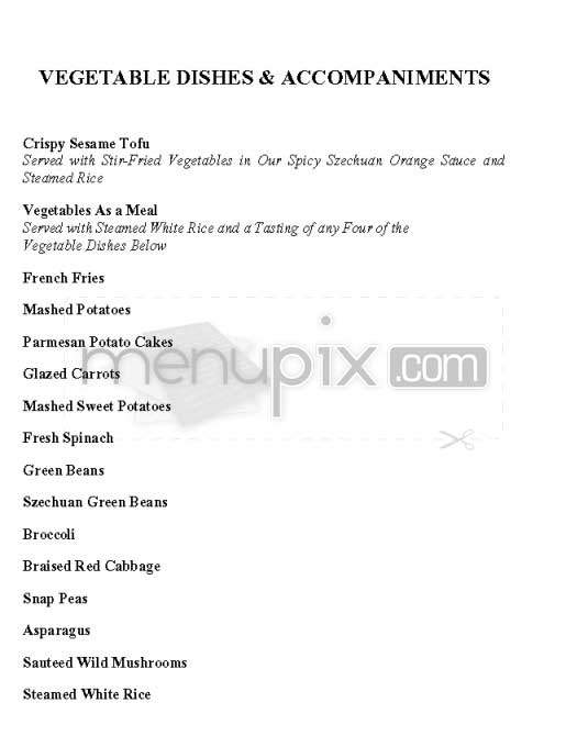 Grand Lux Cafe - Los Angeles, CA menu_pic