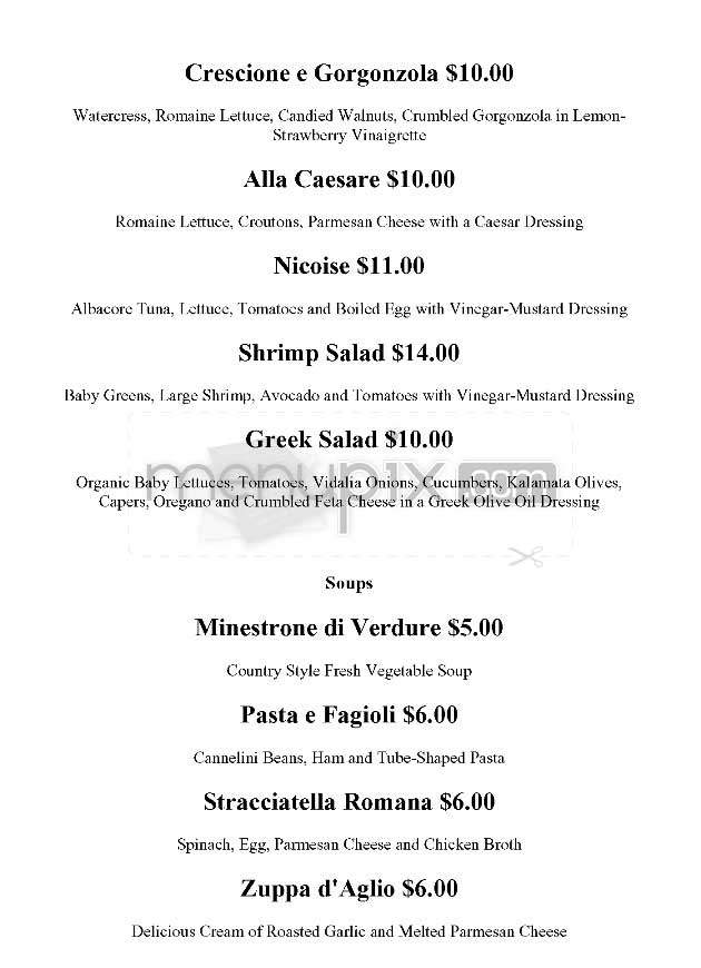 Guido's Malibu - Malibu, CA menu_pic