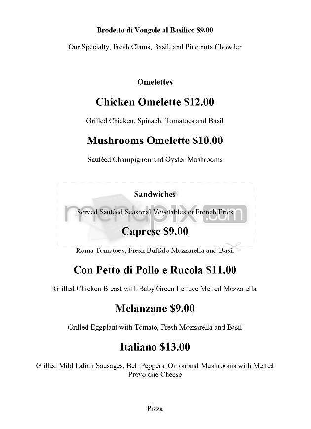 Guido's Malibu - Malibu, CA menu_pic