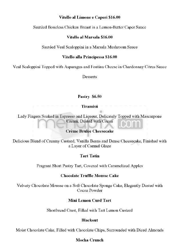 Guido's Malibu - Malibu, CA menu_pic