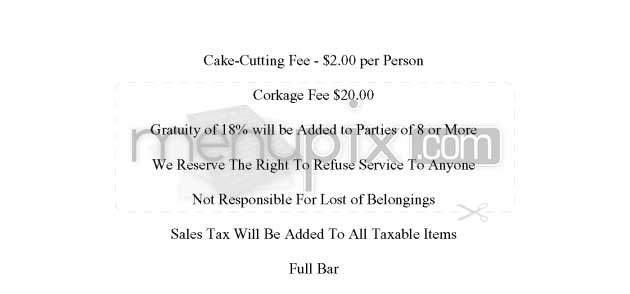 Guido's Malibu - Malibu, CA menu_pic