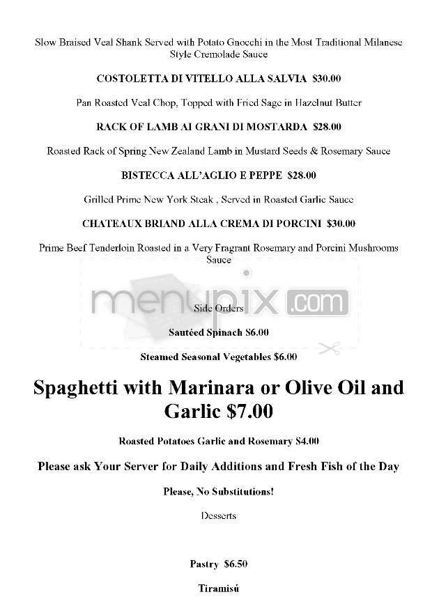 Guido's Malibu - Malibu, CA menu_pic