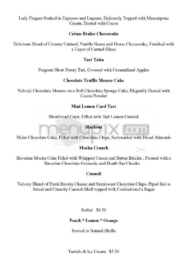 Guido's Malibu - Malibu, CA menu_pic