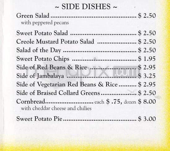 The Gumbo Pot - Los Angeles, CA menu_pic