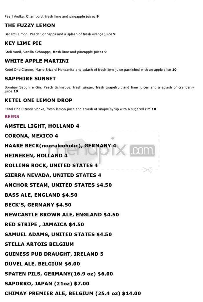 Hal's Bar and Grill - Venice, CA menu_pic