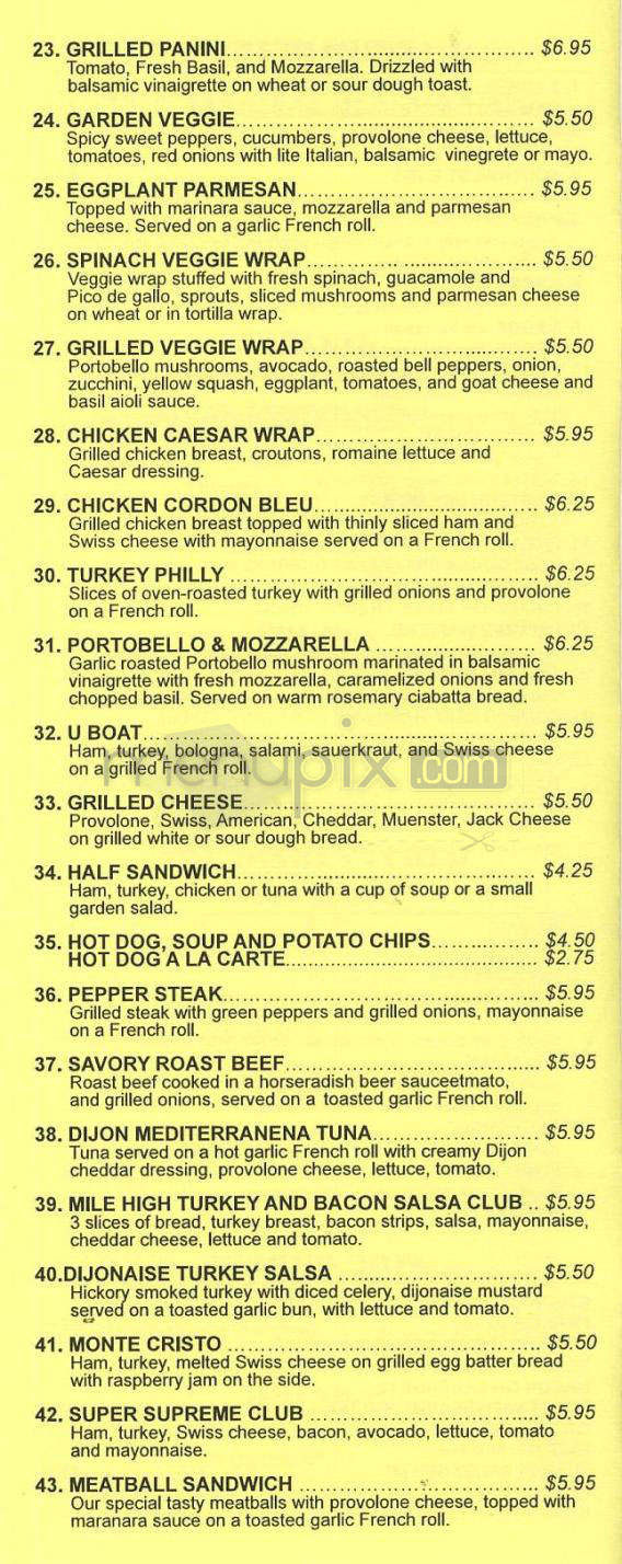 Ham Supreme Shop - Redondo Beach, CA menu_pic