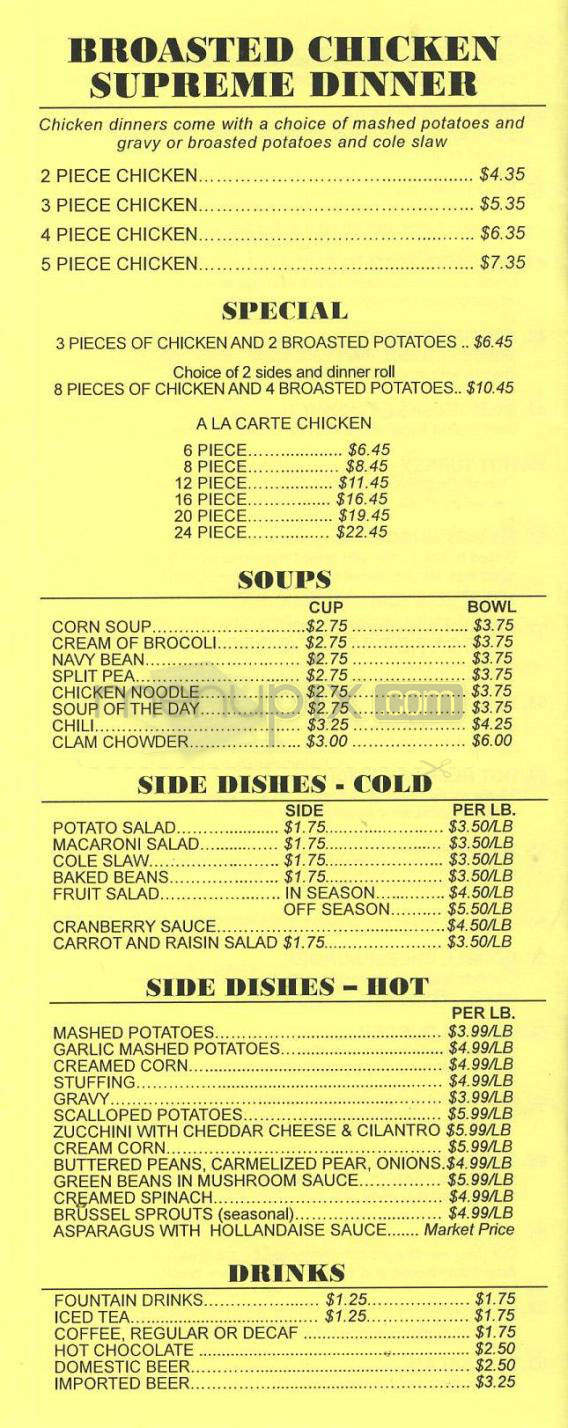 Ham Supreme Shop - Redondo Beach, CA menu_pic