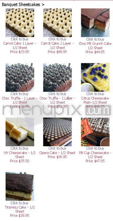 Hannah Max Baking - Los Angeles, CA menu_pic