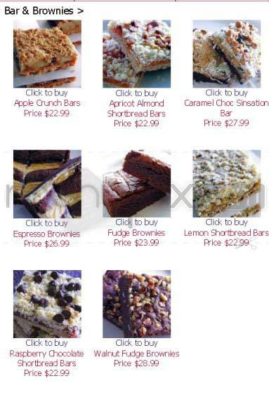 Hannah Max Baking - Los Angeles, CA menu_pic