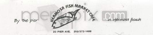 Hermosa Fishmarket Cafe - Hermosa Beach, CA menu_pic
