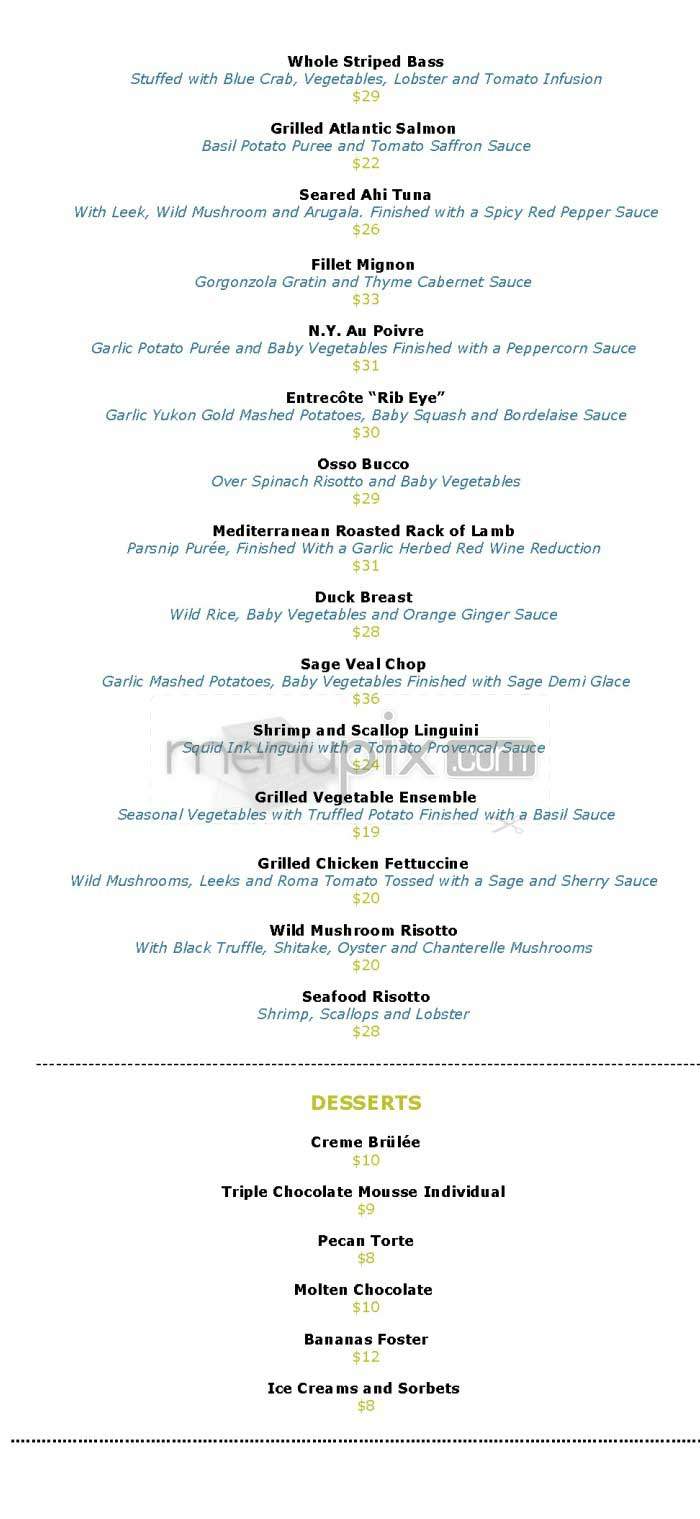 Hideaway Cafe - Honolulu, HI menu_pic