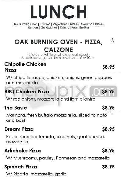 Highland Grounds - Los Angeles, CA menu_pic